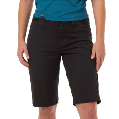 Black - Back - Giro Womens-Ladies Arc Walking Shorts