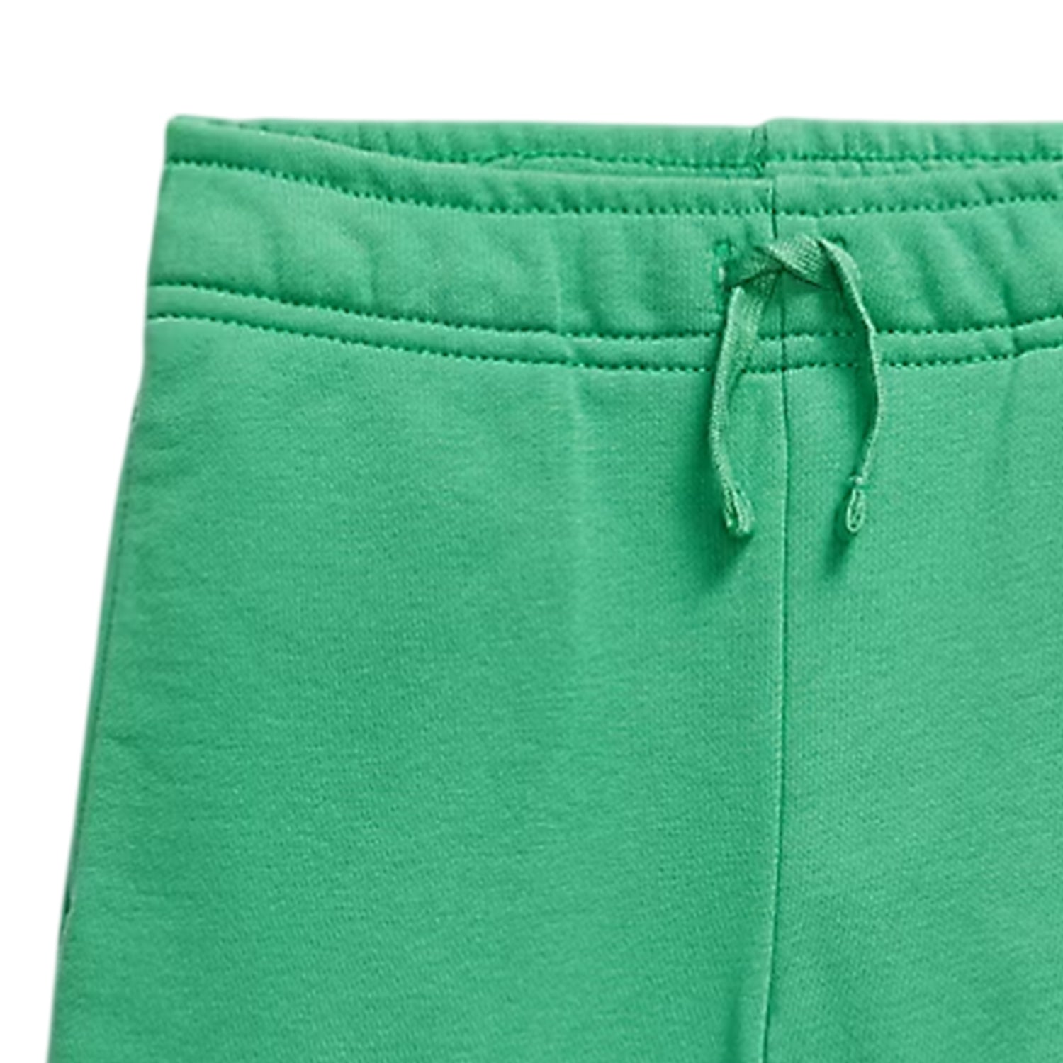 Green - Side - Ralph Lauren Childrens-Kids Polo Logo Clean Edge Shorts
