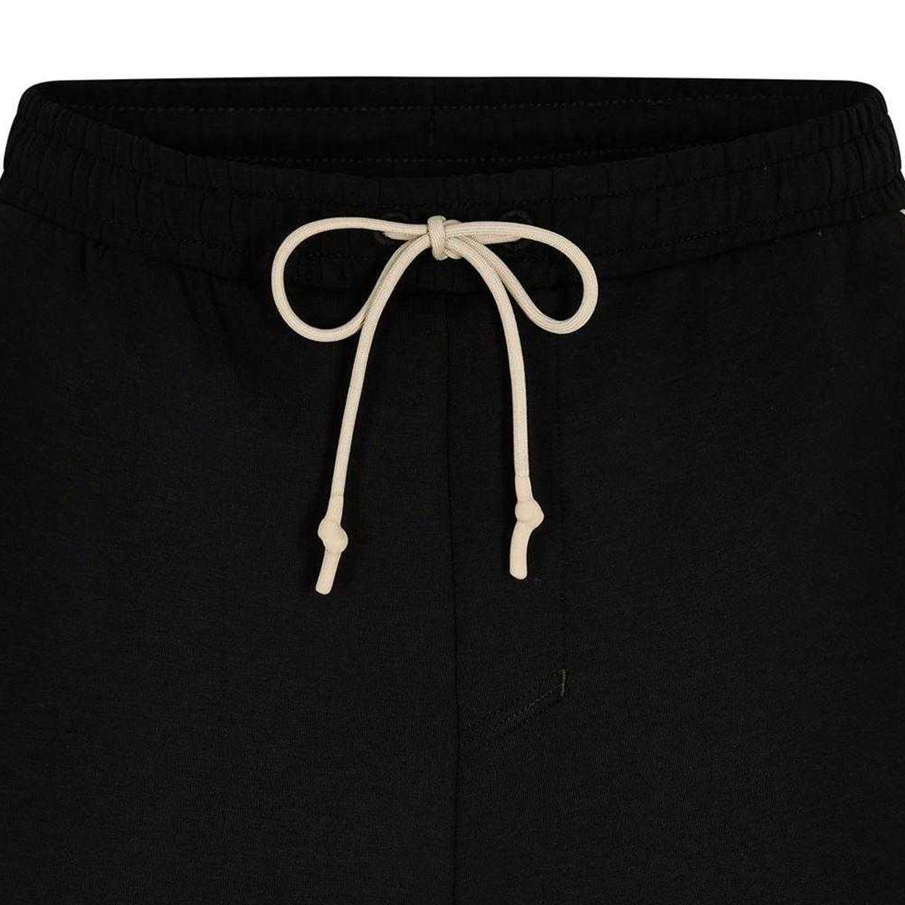 Black - Back - Boss Mens Headlo 1 Fleece Sport Shorts
