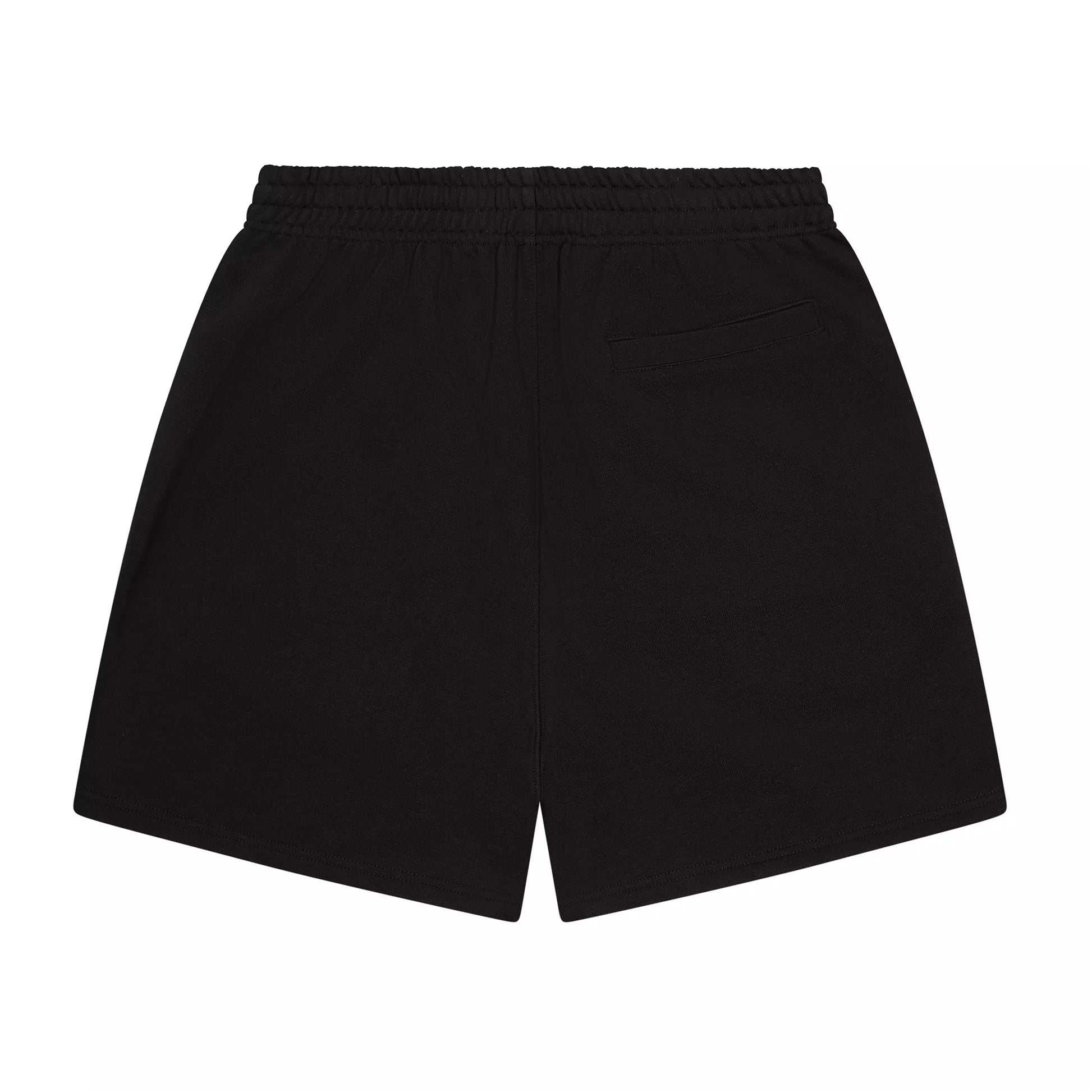 Black - Back - No Fear Mens Fleece Shorts