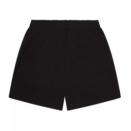Black - Back - No Fear Mens Fleece Shorts