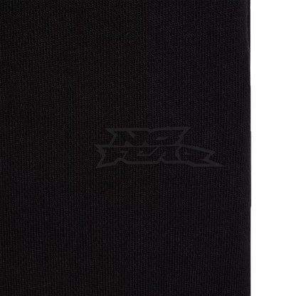 Black - Side - No Fear Mens Fleece Shorts
