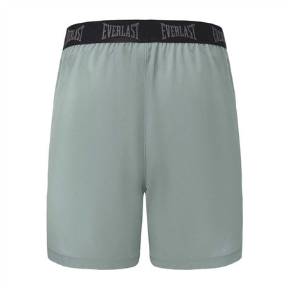 Light Green - Back - Everlast Mens Flex Shorts