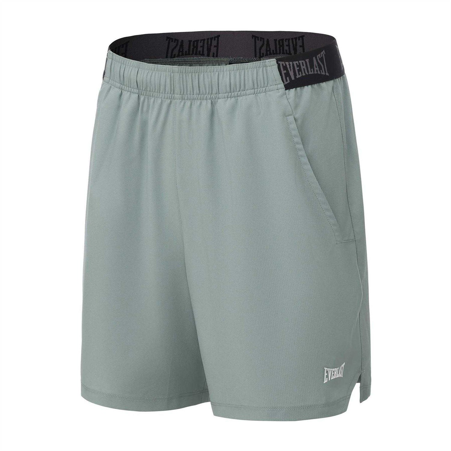 Light Green - Side - Everlast Mens Flex Shorts