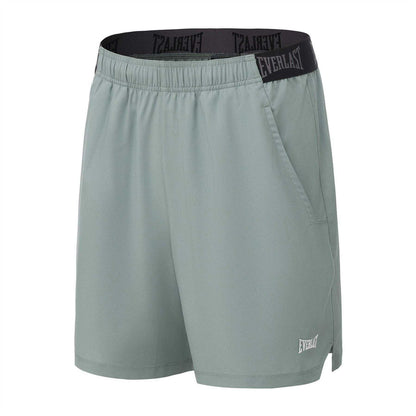 Light Green - Side - Everlast Mens Flex Shorts