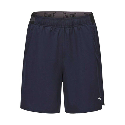 Navy - Front - Everlast Mens Flex Shorts