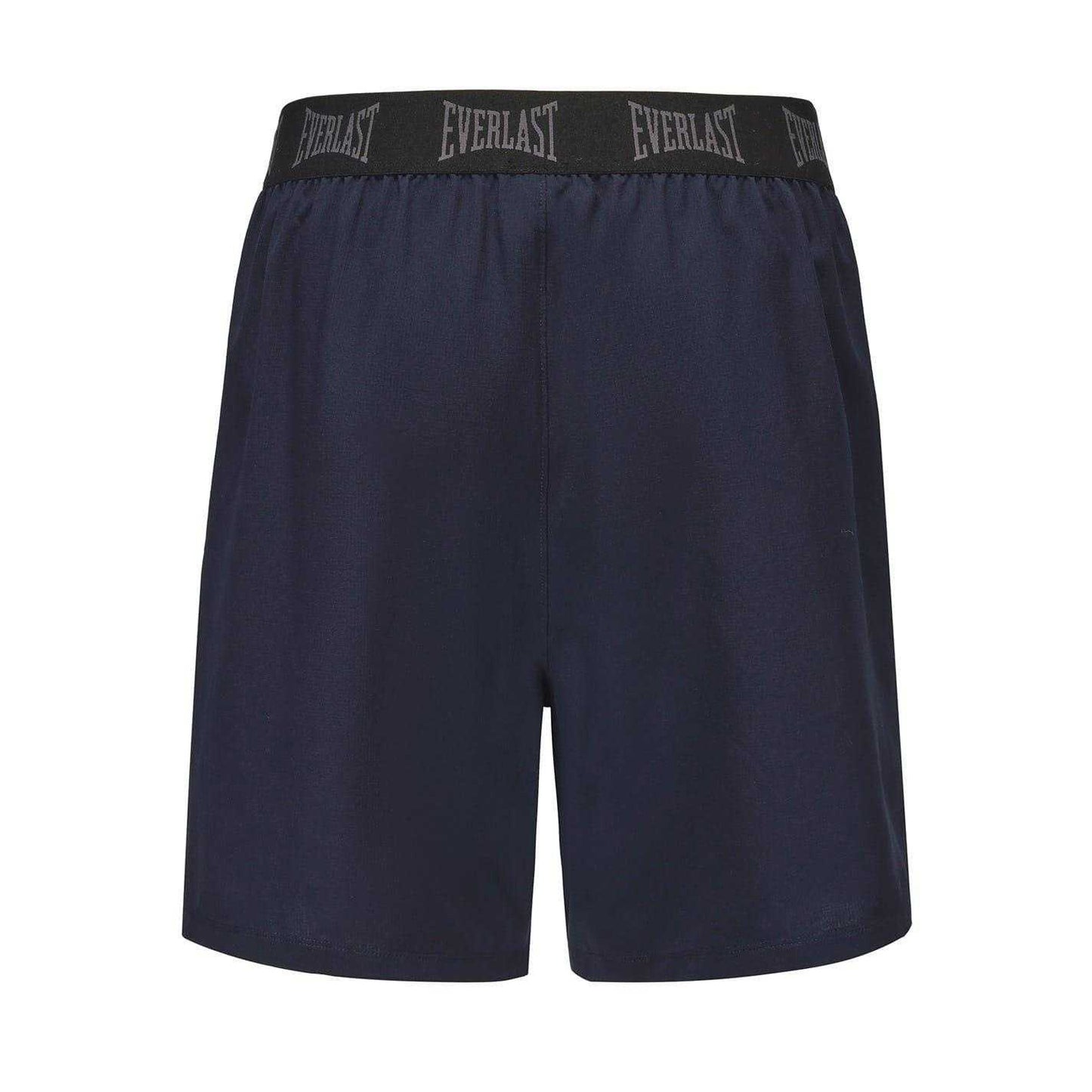 Navy - Back - Everlast Mens Flex Shorts