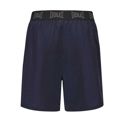 Navy - Back - Everlast Mens Flex Shorts