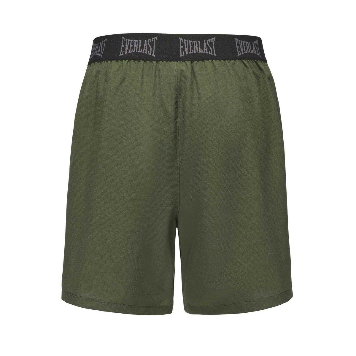 Khaki - Back - Everlast Mens Flex Shorts