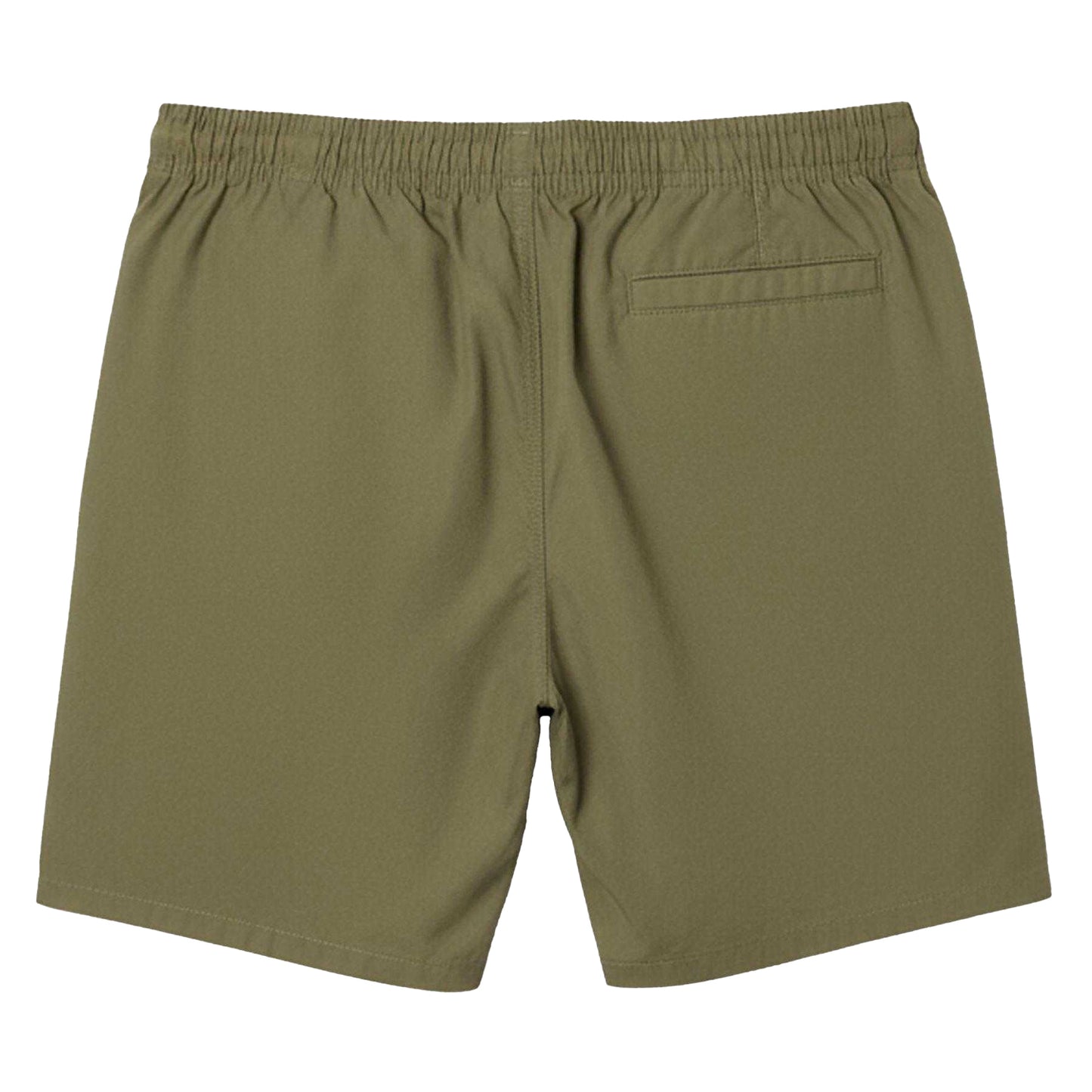 Green - Back - Lacoste Mens Cotton Poplin Relaxed Fit Shorts