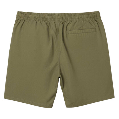 Green - Back - Lacoste Mens Cotton Poplin Relaxed Fit Shorts