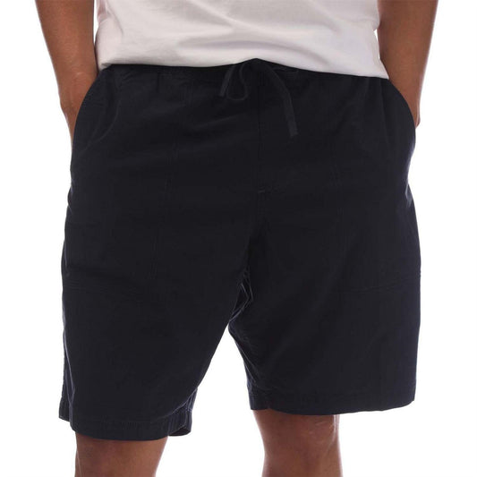 Navy - Front - Timberland Mens Poplin Shorts