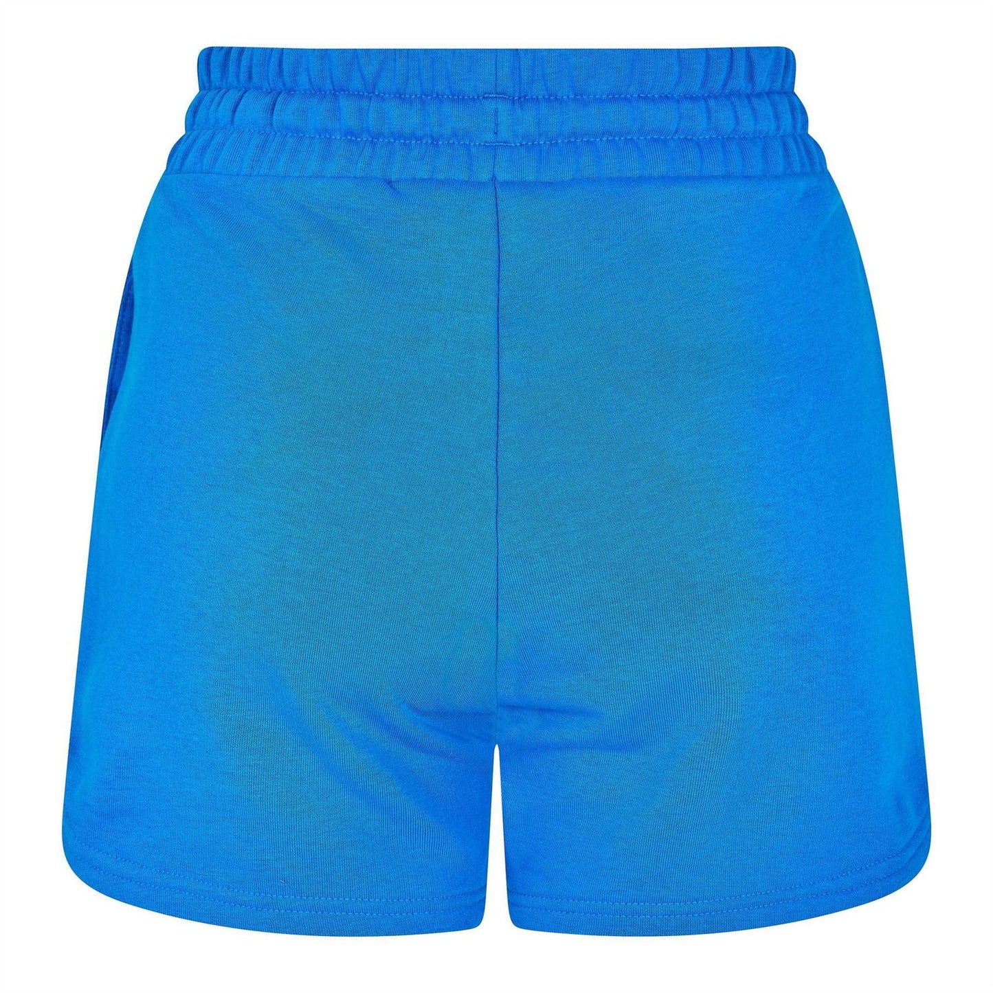 Pebble Grey - Back - Puma Womens-Ladies Fleece Logo Shorts