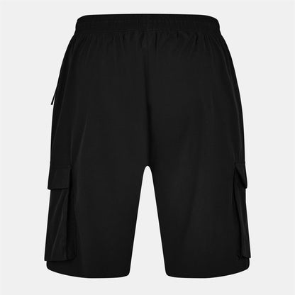 Black - Lifestyle - Everlast Mens Training Cargo Shorts