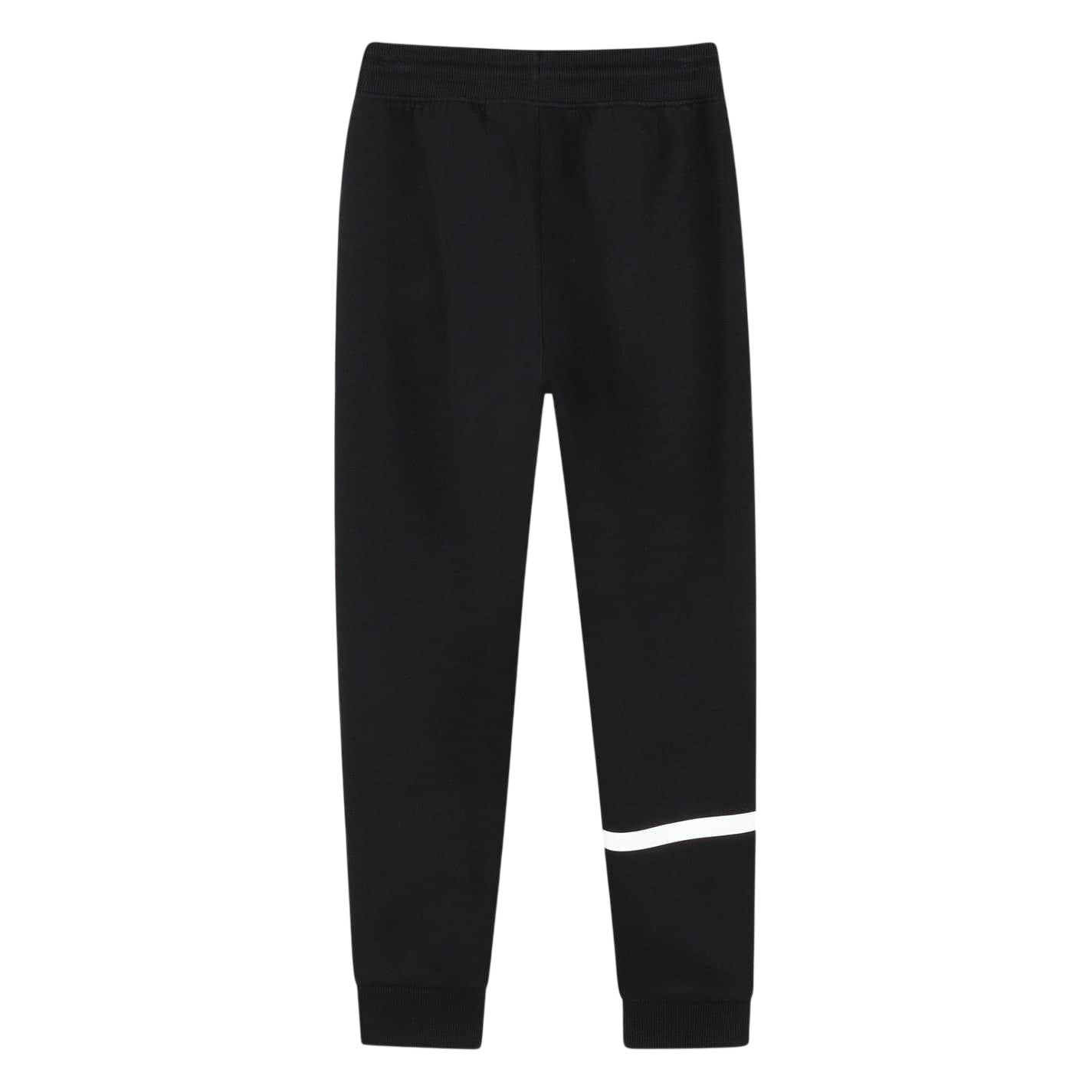 Black - Back - Boss Childrens-Kids Wordmark Slim Joggers