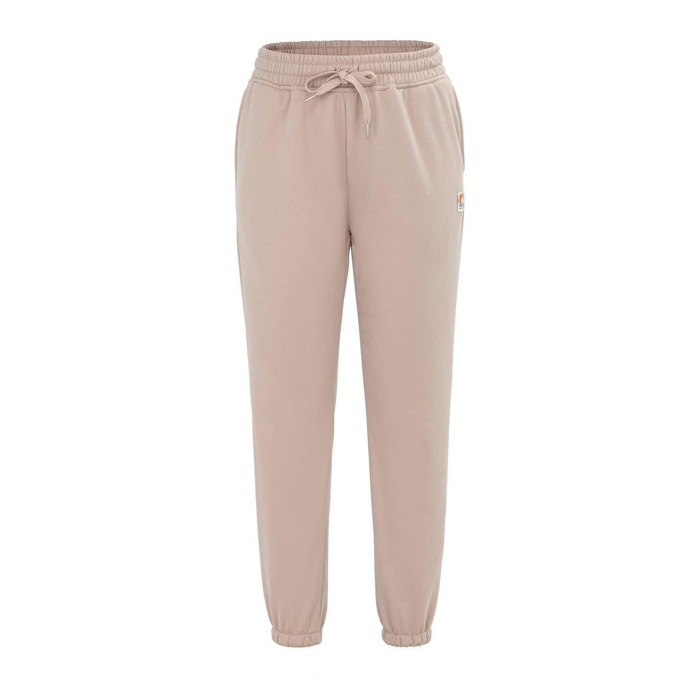 Apricot - Front - SoulCal Womens-Ladies Fleece Plain Joggers