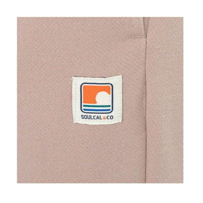 Apricot - Lifestyle - SoulCal Womens-Ladies Fleece Plain Joggers