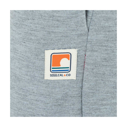 Light Grey - Lifestyle - SoulCal Womens-Ladies Fleece Plain Joggers