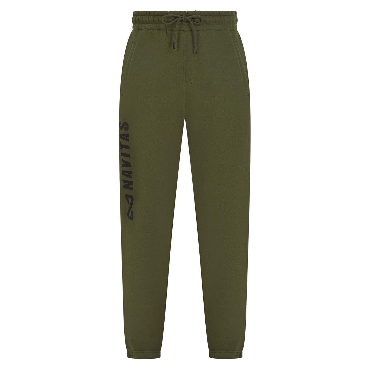 Green - Front - Navitas Mens Core Logo Joggers