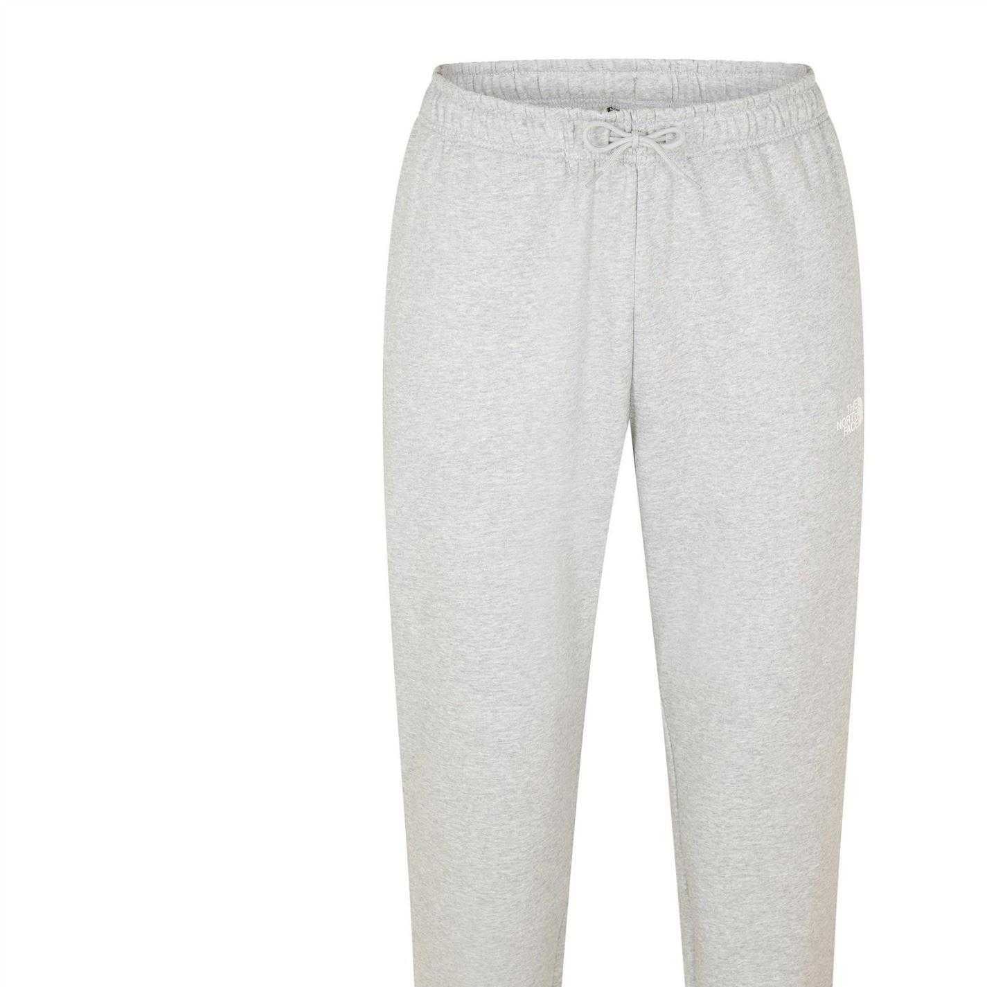 Pale Grey - Side - The North Face Mens Simple Dome Plain Joggers