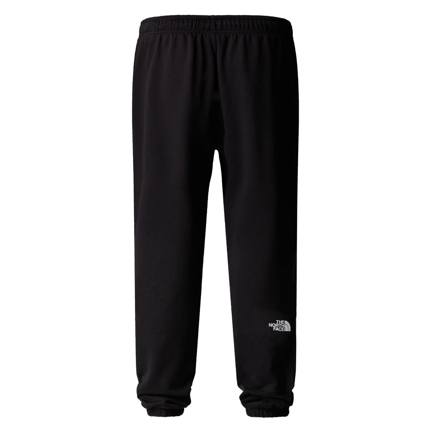 Black - Back - The North Face Mens Simple Dome Plain Joggers