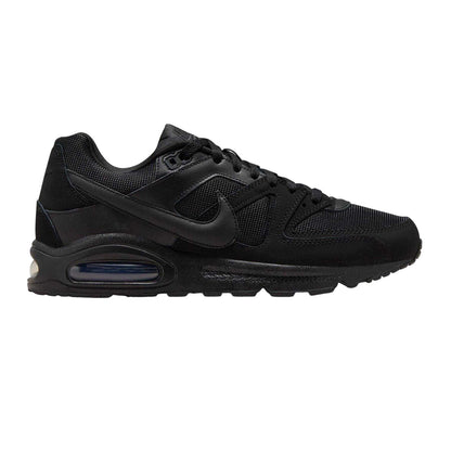 Black - Front - Nike Mens Air Max Command Leather Trainers