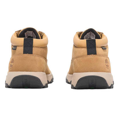 Wheat - Back - Timberland Mens Winsor Park Leather Waterproof Ankle Boots