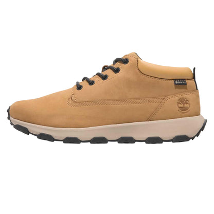 Wheat - Lifestyle - Timberland Mens Winsor Park Leather Waterproof Ankle Boots
