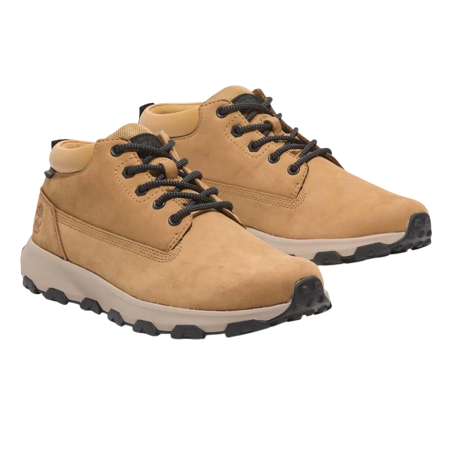 Wheat - Front - Timberland Mens Winsor Park Leather Waterproof Ankle Boots