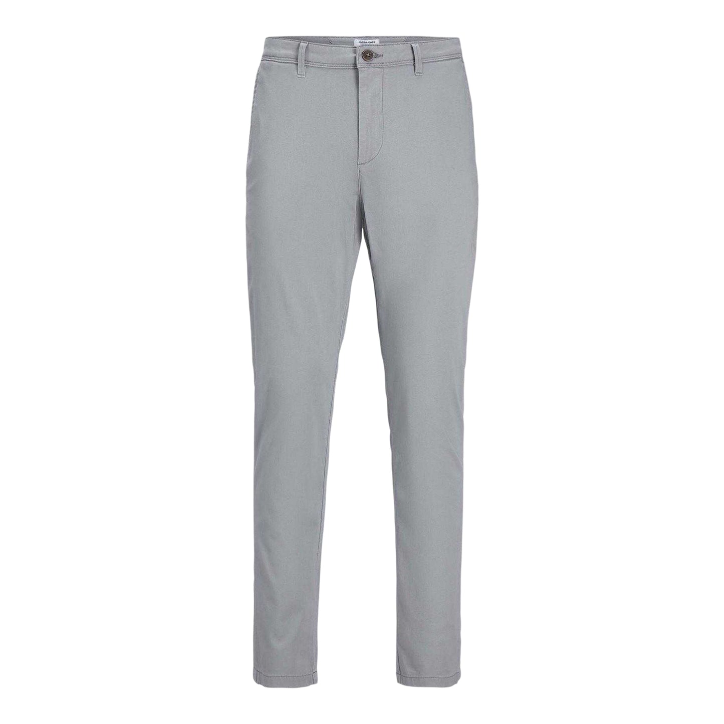 Ultimate Grey - Front - Jack And Jones Mens Marco Bowie Chinos