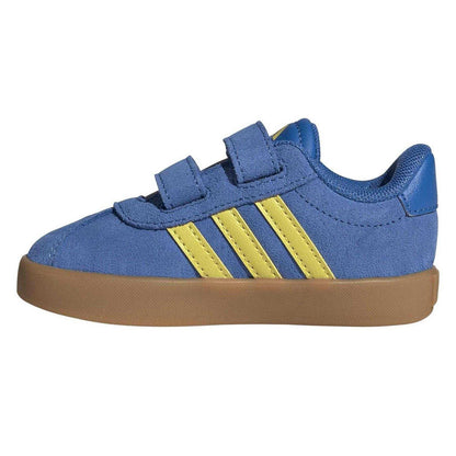 Bright Royal - Side - Adidas Childrens-Kids VL Court 3.0 Shoes