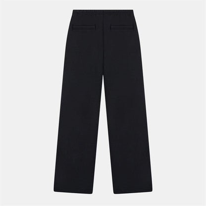 Black - Back - Couture Club Womens-Ladies CTRE Knitted Joggers