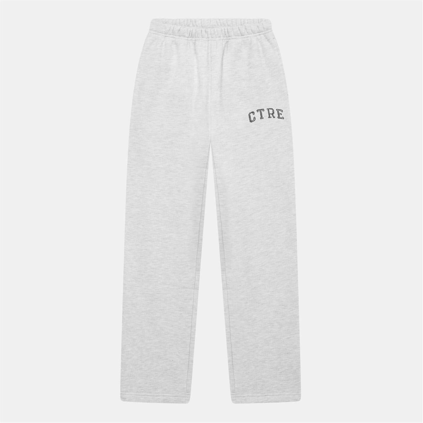 Grey - Front - Couture Club Womens-Ladies CTRE Knitted Joggers