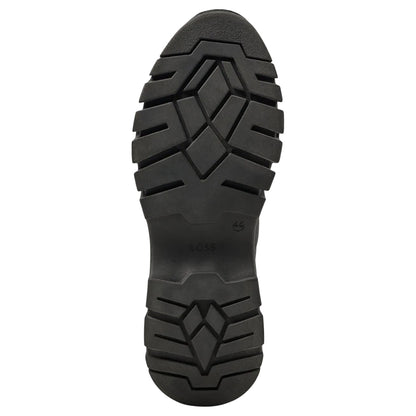 Black - Lifestyle - Boss Mens Chester Leather Ankle Boots