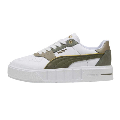 Navy-White-Blue - Back - Puma Womens-Ladies Cali Court Trainers