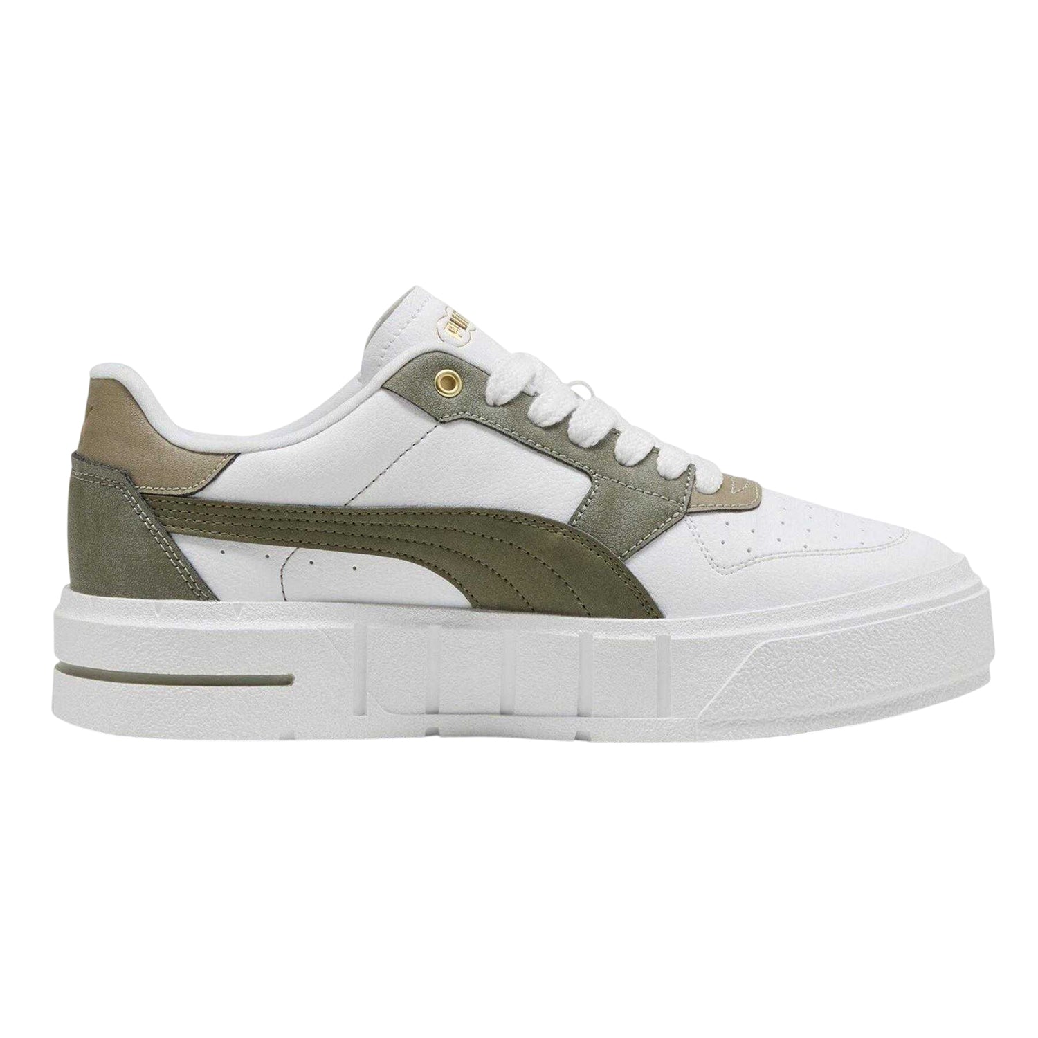 Navy-White-Blue - Front - Puma Womens-Ladies Cali Court Trainers