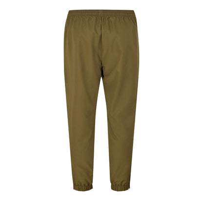 Olive Green - Back - Lacoste Mens Taffeta Logo Tracksuit Bottoms
