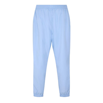 Blue - Back - Lacoste Mens Taffeta Logo Tracksuit Bottoms