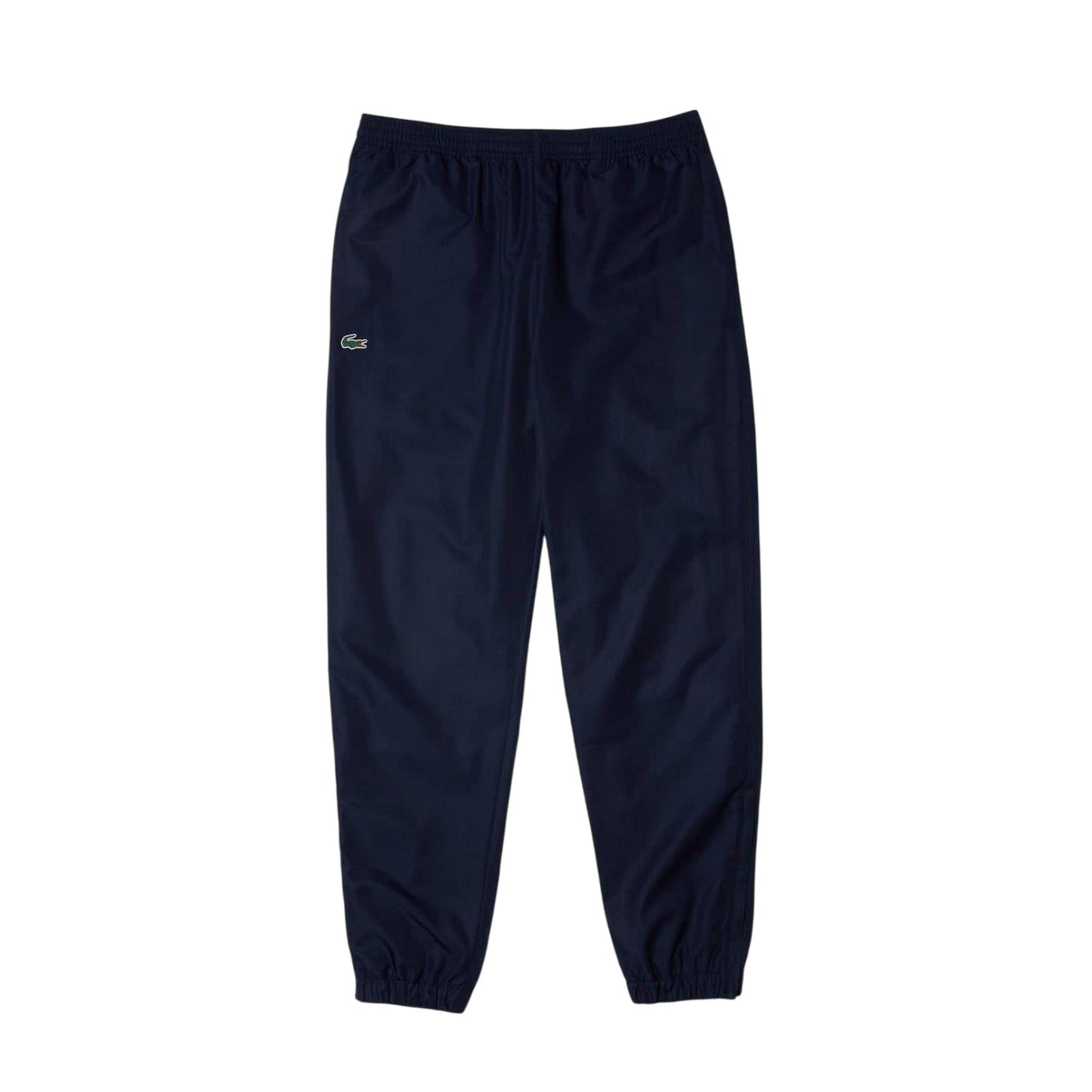 Navy - Front - Lacoste Mens Taffeta Logo Tracksuit Bottoms
