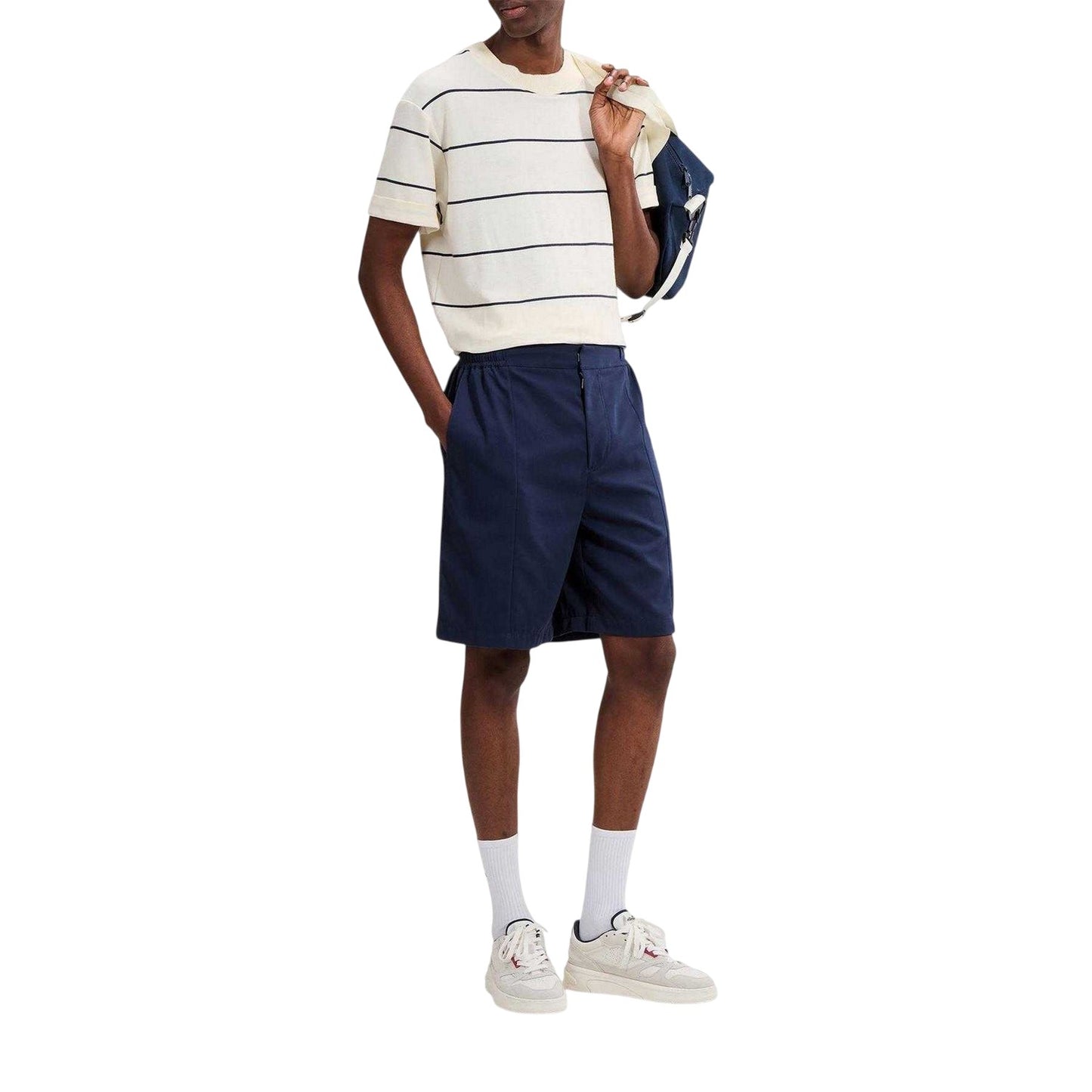 Navy - Lifestyle - Ellesse Mens Pozzi Chino Shorts