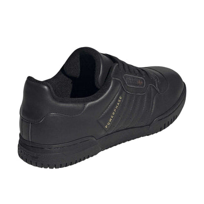 Core Black - Back - Adidas Mens Powerphase Leather Trainers