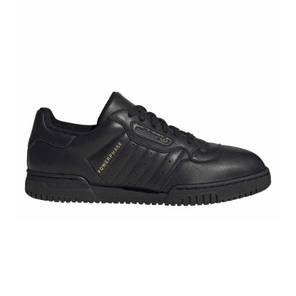 Core Black - Lifestyle - Adidas Mens Powerphase Leather Trainers
