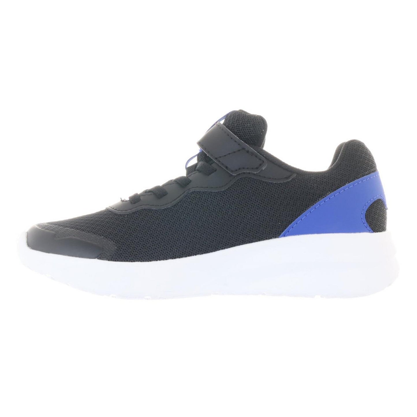 Black-Red-Blue - Back - New Balance Childrens-Kids Round Toe Trainers