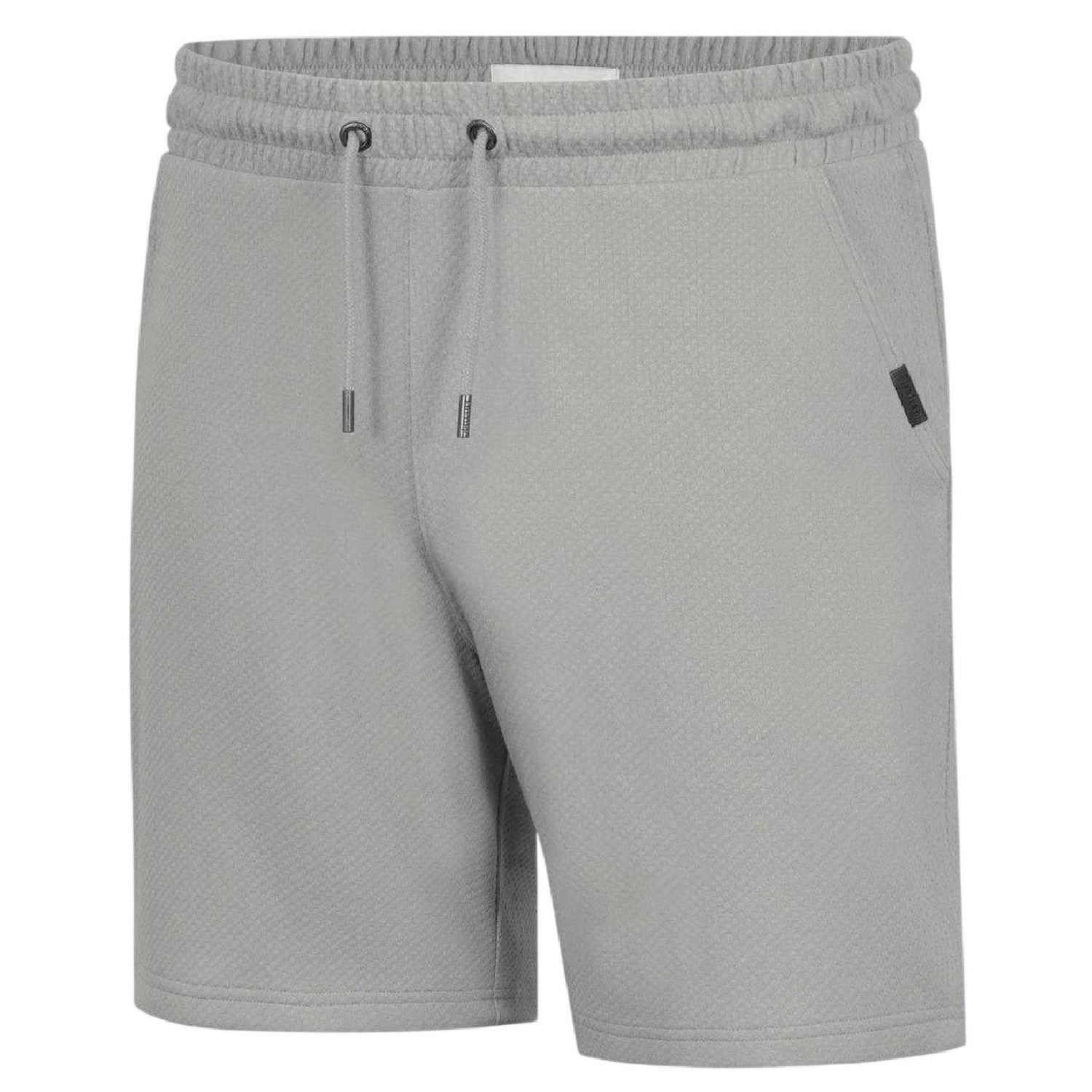 Ash - Side - Firetrap Mens Waffle Shorts
