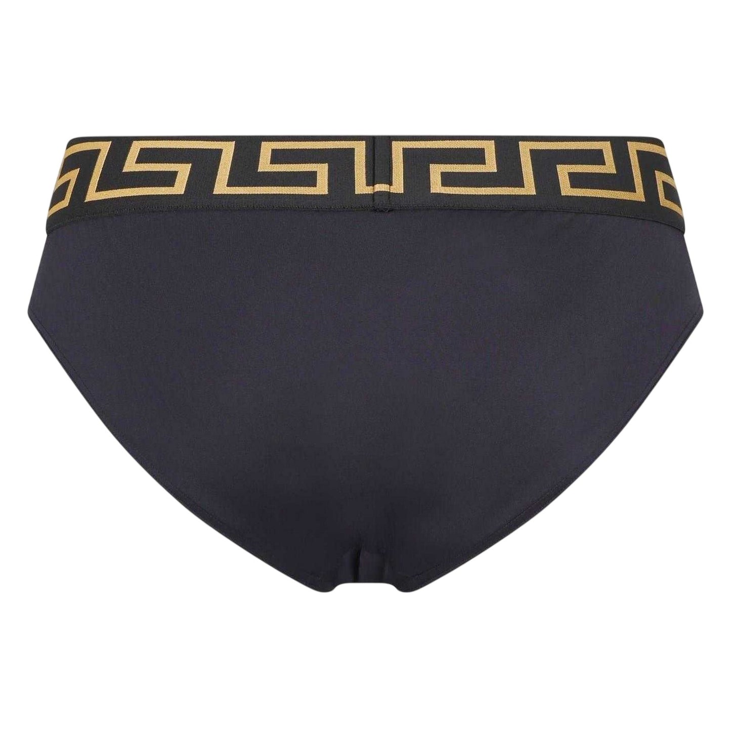Black - Back - Versace Mens Icon Briefs