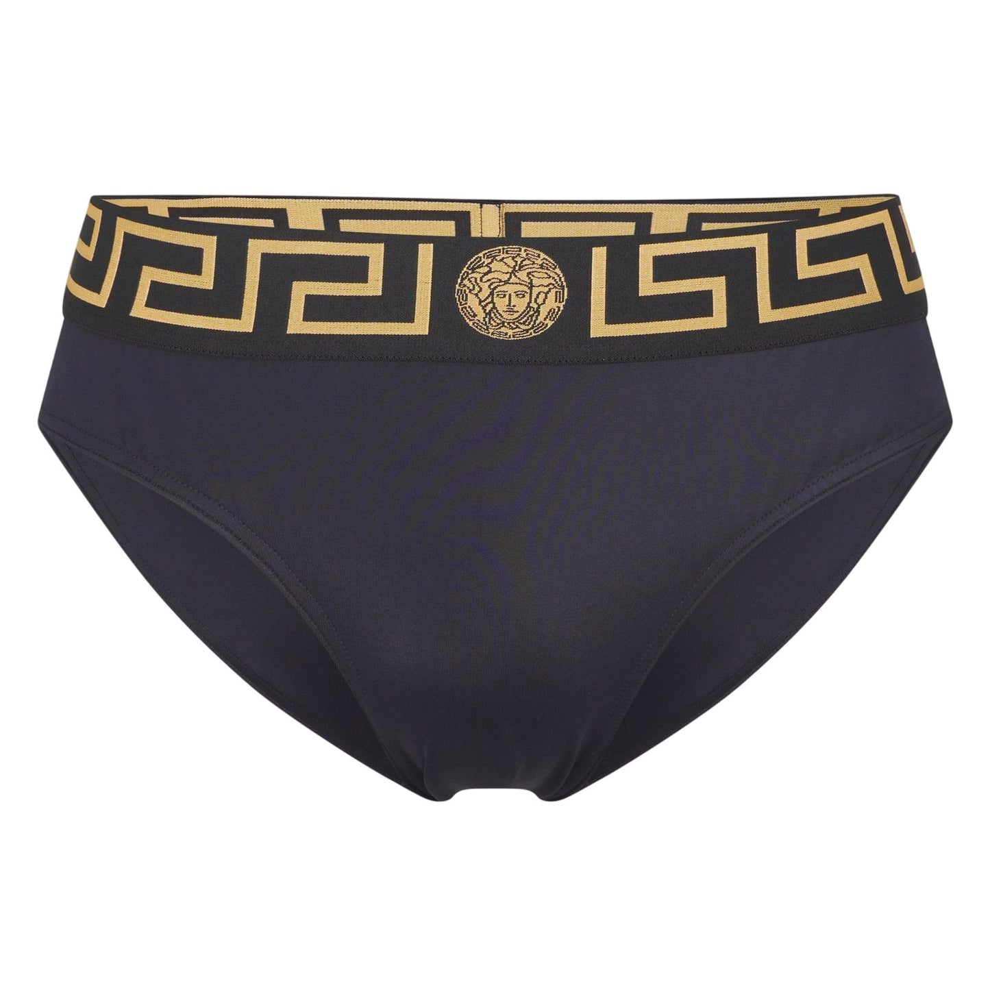 Black - Front - Versace Mens Icon Briefs