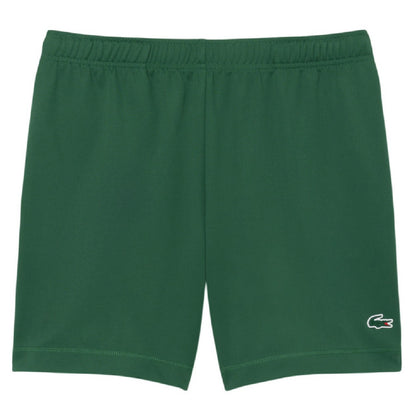 Green - Front - Lacoste Mens Tech Performance Tennis Shorts