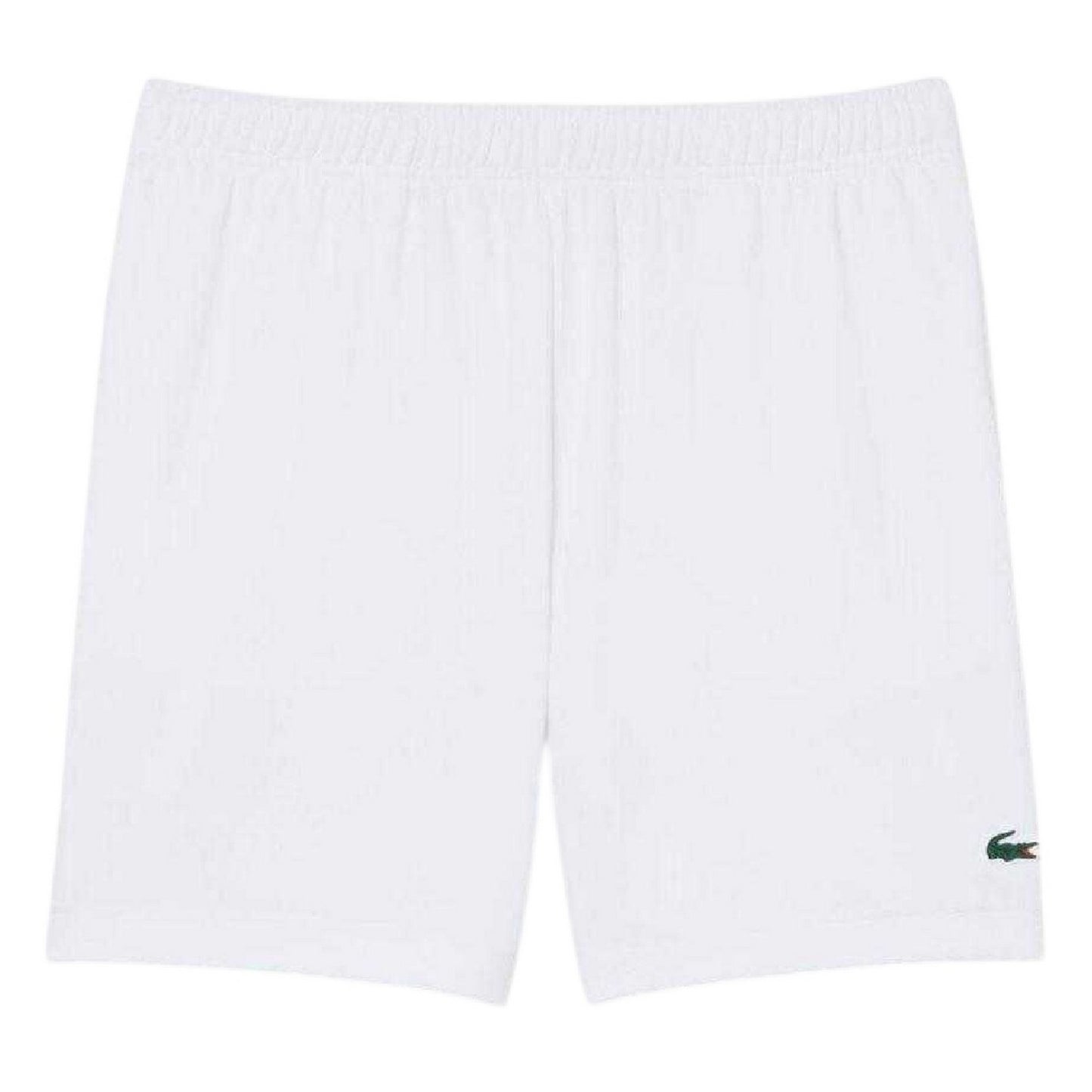 White - Front - Lacoste Mens Tech Performance Tennis Shorts