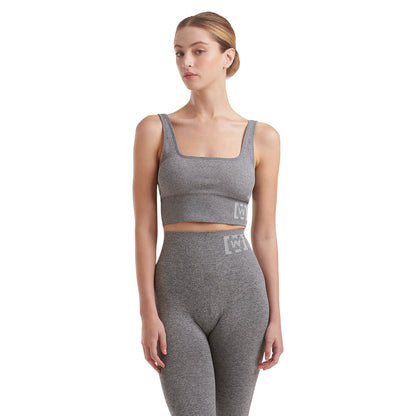 Grey - Lifestyle - Wolford Womens-Ladies Athletic Sports Bra