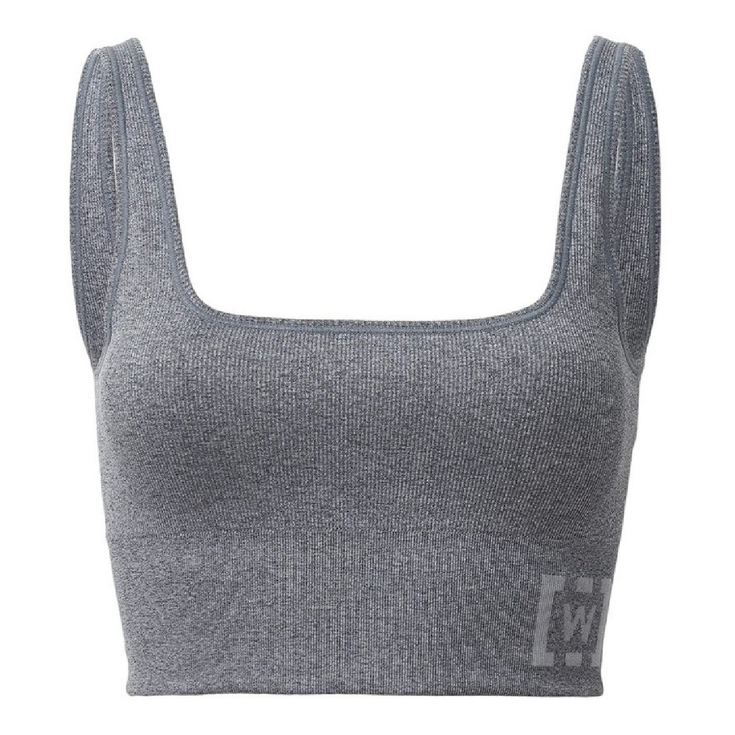 Grey - Front - Wolford Womens-Ladies Athletic Sports Bra